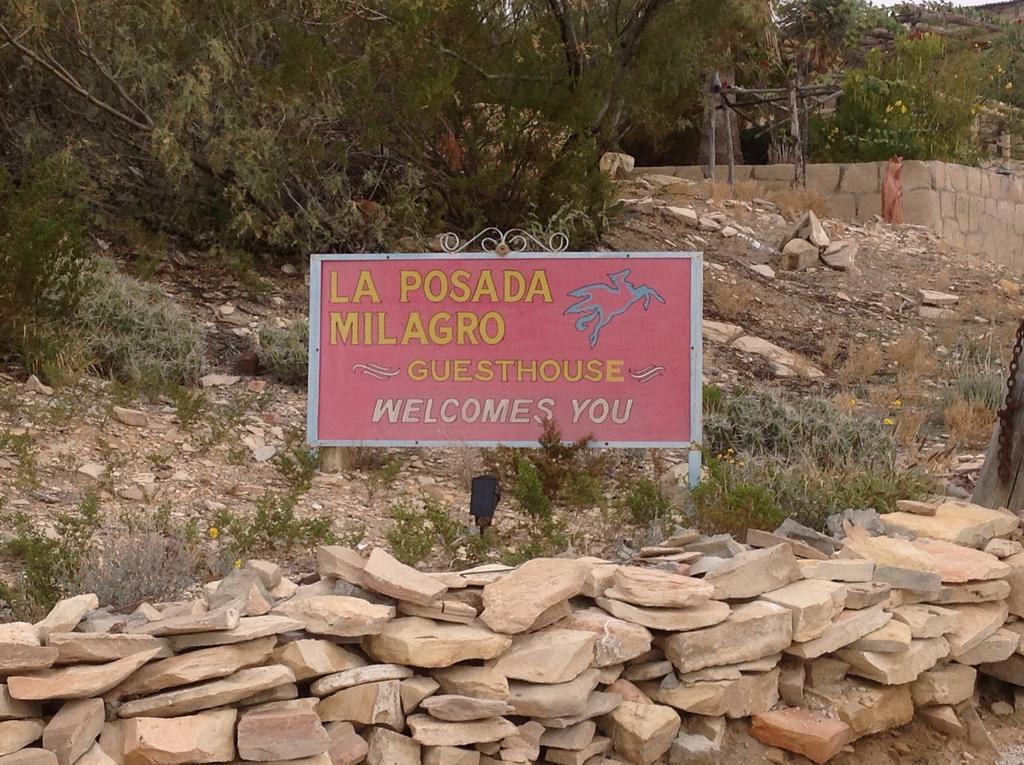 La Posada Milagro Terlingua Exteriör bild